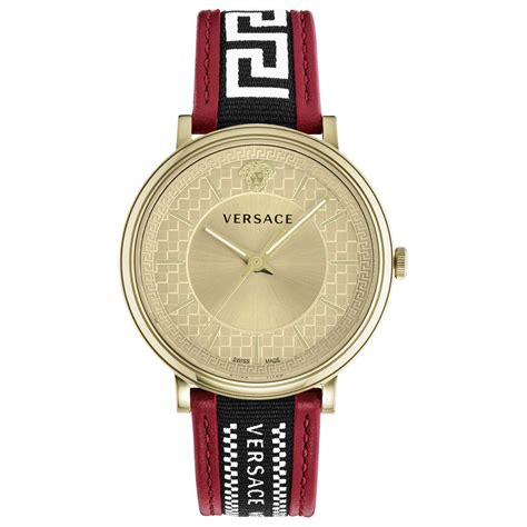 versace v circle greca edition stainless steel watch|Versace Watches Men's Collection .